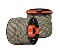 Abma Cord Paracord 620 lbs 4mm 9 Strands 100% Nylon 30M - Desert Sand Foliage