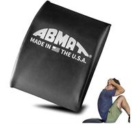ABMAT The ORIGINAL Abdominal and Core Trainer Mat for Full Range of Motion Situps Crunches and Ab Workouts Black Vinyl