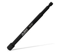 ABN 5/16 in Impact Nut Driver Tool - SAE 6 in Long Shank Nut Driver Bits Magnetic Tip Sockets, 1/4 in Hex Shank