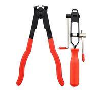 ABN CV Joint Ear Clamp Banding Tool & Boot Crimp Pliers 2-Piece Kit 10mm Fuel, Cooling System, Vacuum Hose Clamping Set