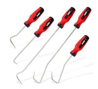 Abn Hook and Pick 5-Piece Set - Automotive Hose Removal Tools for Vehicle Radiator and Coolant Hose, Clamp, and More