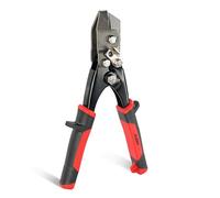 ABN Notching Tool - Handheld 10 Inch Tubing Notcher Sheet Metal Tool for Ductwork, Vinyl Siding and Seam Roofing