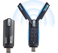 Abnaok AXE5400Mbps USB WiFi COTDLNK USB 3.0 WiFi 6 Dongle Wireless WiFi Adapter for Windows 10/11, Tri-Band 2.4G/5G/6G | WPA3 Encryption | Low-Latency