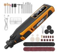 ABNBO Mini Cordless Rotary Tool,5-Speed 30000RPM,Power Rotary Tool Kit 4V Type-C Charging with Digital Display, Rotary Multi Tool 100 Accessories for Sanding,Polishing,Engraving,Carving, DIY Crafts