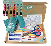 Abnoba Alpha Dog Puppy Mini Whelping Kit Iodine Hem & Boo HEARTS DESIGN Puppy Collars, puppy birthing supplies