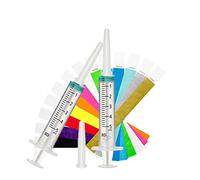 Abnoba Pet Store 2 milk Feeding Syringes & Mini Nipple Teats 28 Whelping Collars Kitten Puppy Cleft Palate