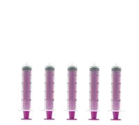 ABNOBA PET STORE Alpha Dog 5 x 20ml Sterile Syringes to fit our PURPLE (Nutrisafe) feeding Tubes (Screw Fit) - Large & Extra Large Breed Puppies (Replacment/Spare Nutrisafe)