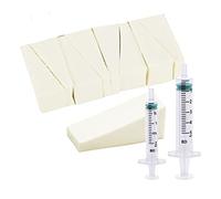 ABNOBA PET STORE Alpha Dog Nursing Sponge Kit 8 Wedges & oring Feeding Syringes Puppy Kitten Lifesaver