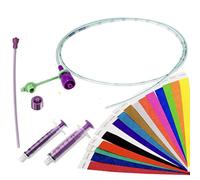 ABNOBA PET STORE Alpha Dog ONE Sterile Tube Feeding Kit 4 French (1.33mm) Kitten Toy Breed Prem Pup Small Animal, 2 Syringes, syringe cap, milk drawing up straw, ID Collars (Nutrisafe)