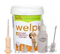 ABNOBA PET STORE (Welpi 250g Feeding Set) Cimicat Kitten or Welpi Puppy Specialist Milk Trixie Feeding Bottle Suckling Aid