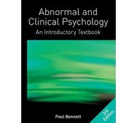 Abnormal and Clinical Psychology: An Introductory Textbook
