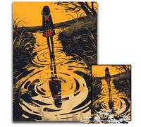 Abnormal Core Adult Jigsaw Puzzles 1000 Pieces Wooden Jigsaw Puzzles Family Activity Brain Teaser Home Decor 1000 PCS(75x50cm)