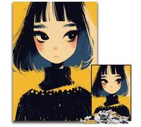 Abnormal Core Adult Jigsaw Puzzles 1000 Pieces Wooden Jigsaw Puzzles Family Activity Brain Teaser Home Decor 1000 PCS(75x50cm)