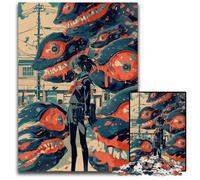 Abnormal Core JigsawPuzzle 1000 Pieces for Adults Jigsaw Puzzles Birthday Gift Idea Challenging Brain Teaser Game 1000 PCS(75x50cm)