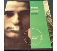 Abnormal Psychology: An Integrative Approach, International Edition (with CourseMate Printed Access Card)