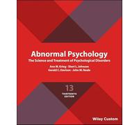 Abnormal Psychology: The Science and Treatment of Psychological Disorders