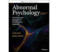 Abnormal Psychology: The Science and Treatment of Psychological Disorders