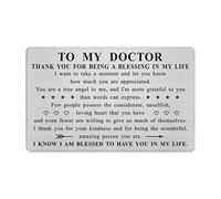 ABNTY Doctor's Day Gifts - Appreciation Thank You Wallet Card Insert - Special Gifts for Doctors