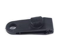 ABOBOUT 10 Pcs Nylon Tent Clips, Anti-Slip Inverted Teeth Design, Adjustable Knob for Secure Hold on Tarps, Canopies, Camping & Outdoor Gear, Car Covers