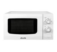 Abode 20 Litre 700W Manual Microwave with Defrost AMM2001-M in White Abode White