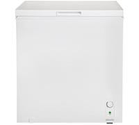 Abode Freestanding White Chest Freezer 198L with Removable Wire Basket & Counter Balance Lid, Adjustable Thermostat, Suitable for Garages & Outbuildings A198CF0E1W