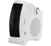 ABODE AFH1001 Hot & Cool Fan Heater - White, White