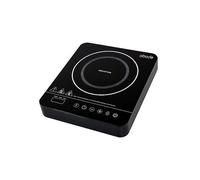 Abode AINDH1001 Portable Single Induction Hob, Digital Touch Control 2kW - Black Black
