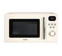 ABODE AMD2004C Compact Solo Microwave - Cream, Clear
