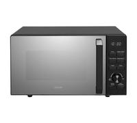 Abode Digital Flatbed Microwave 20L 800W Black with Defrost & Reheat Functions, 5 Power Levels & 6 Auto Cook Settings, Clock & Timer AMFD2001B