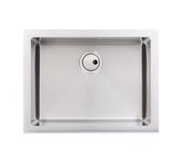 Abode Belfast 1 Bowl Undermount Sink - St/Steel