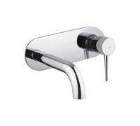 Abode Chao Wall Mounted Basin Mixer - Chrome