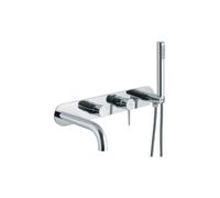 Abode Chao Wall Mounted Bath Shower Mixer - Chrome