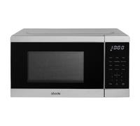 Abode 20L Touch Control Microwave Stainless Steel 800W with 5 Power Levels & Timer Button & Dial Control Defrost Function Easy to Use AMT2008SS