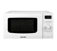 Abode Digital Microwave 700W 20L 5 Power Levels & Defrost White Amd2002-M