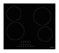 Abode Electric Hob 59cm Ceramic Cooktop with 4 Cooking Zones, 9 Power