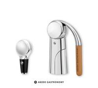 Abode Gastronomy Foundry Lever Corkscrew & Wine Stopper Set Of 2