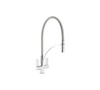 Abode Genio Monobloc Semi-Professional Mixer Tap - Chrome Finish: Chrome