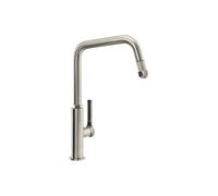 Abode Hex Single Lever Mixer Tap w/Pull Out - Antique Brass Finish: Antique Brass