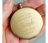 Abode Home & Gifts Personalised Classic Keepsake Compass