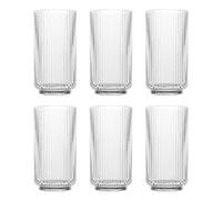 Abode Homewares DK22914579 Mesa Premium Plastic Drinkware, Clear