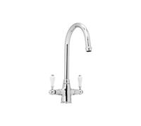 Abode Ludlow Monobloc Mixer Tap - Antique Brass Finish: Antique Brass