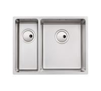 Abode Matrix R15 1.5 Bowl Right Hand Main Bowl Undermount/Inset Sink - St/Steel