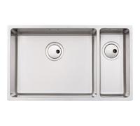 Abode Matrix R15 Large 1.5 Bowl LHMB Undermount/Inset Sink - St/Steel