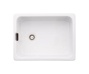 Abode New Belfast 1 Bowl Undermount Sink - White