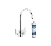 Abode Orcus 3 Way Aquifier Mixer Tap - Chrome Finish: Chrome