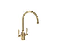 Abode Oxbury Monobloc Mixer Tap - Antique Brass Finish: Antique Brass