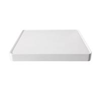 Abode Tableau 600mm Basin Shelf & Brackets - Chalk White Finish: Chalk White