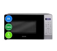 Abode Touch Control Microwave 20 Litre White Digital 700W with Clock & Timer, 5 Auto Cook Settings & Defrost, 10 Power Levels AMT2012 (Touch Control, White)