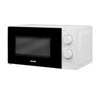 Abode Touch Control Microwave 20 Litre Black Digital 700W with Clock & Timer, 5 Auto Cook Settings & Defrost, 10 Power Levels AMT2012B (Manual, White)