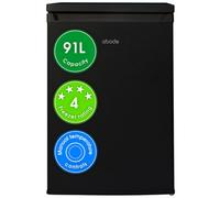 Abode Undercounter Freezer 91L Freestanding With Temperature Control Black A85Ucfz552E1B